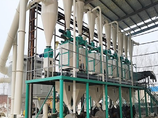 全自動(dòng)玉米加工機械生產(chǎn)過(guò)程種如何處理粉塵問(wèn)題?